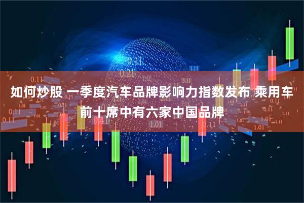 如何炒股 一季度汽车品牌影响力指数发布 乘用车前十席中有六家中国品牌